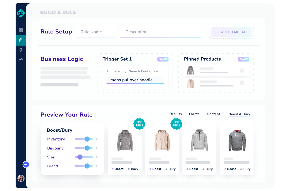 GroupBy Merchandising Platform for Shopify